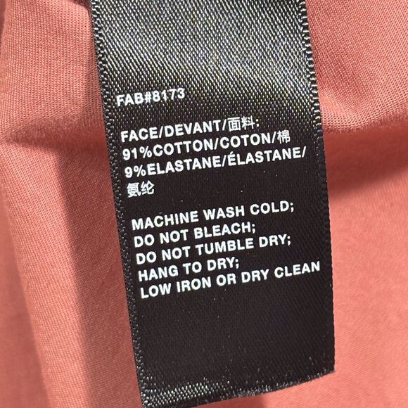 Lafayette 148 Top Button Up Long Sleeve Salmon READ Size 3X Layering Shacket - Picture 11 of 11